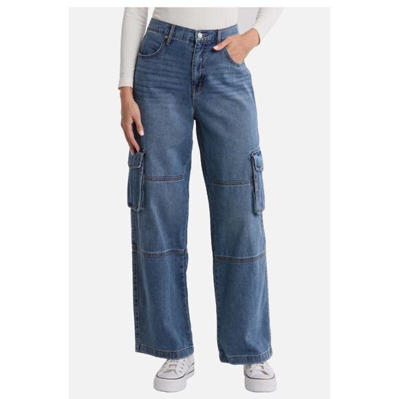 Robert Rodriguez Denim - Robert Rodriguez Cargo Jeans Baggy Trinity Denim Women’s 12 Y2K Utility